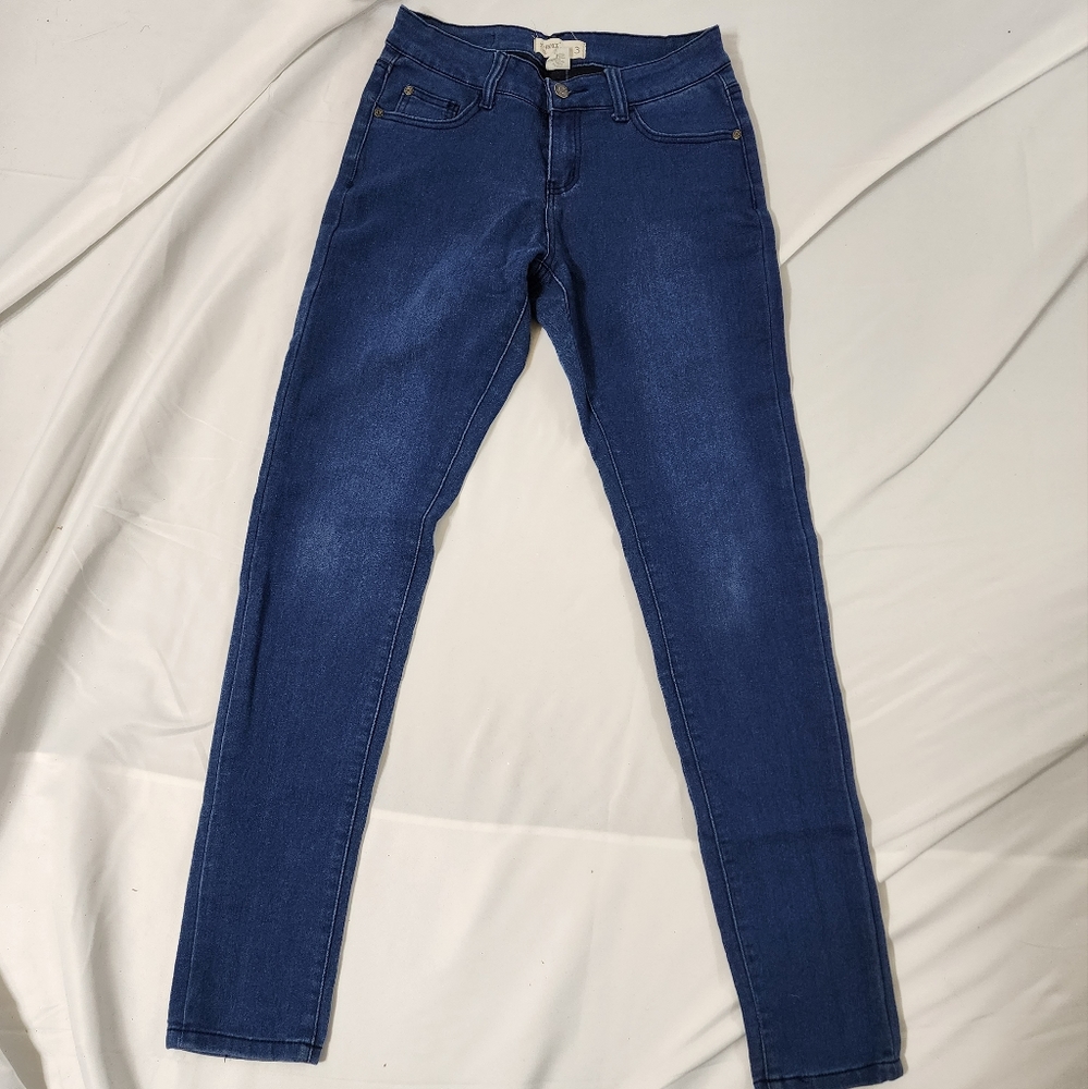 X-roxx blue jeans skinny stretch size 3 waist 26/28 great condition